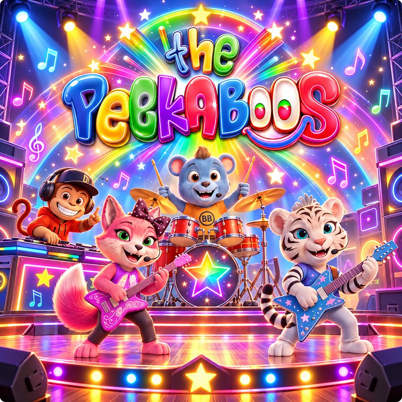 The Peekaboos album cover